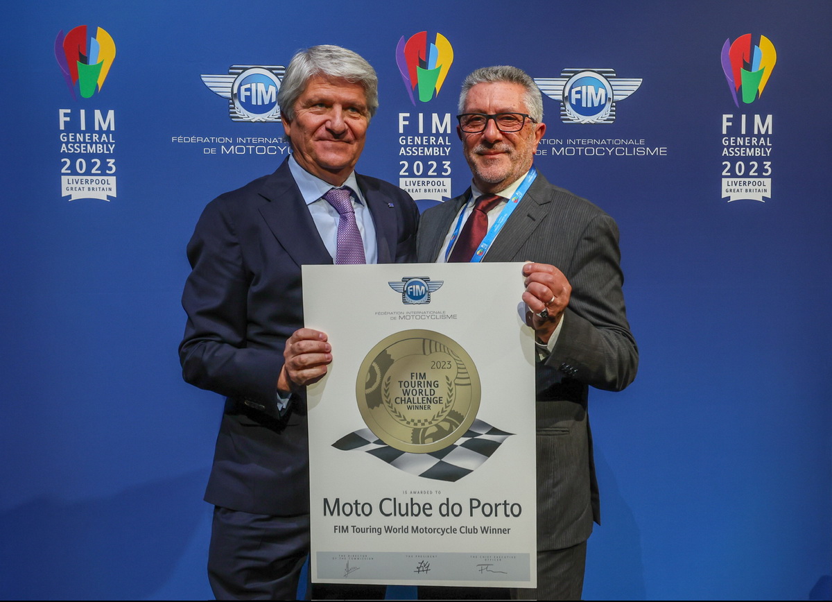 MCP distinguido pela Federação Internacional de Motociclismo